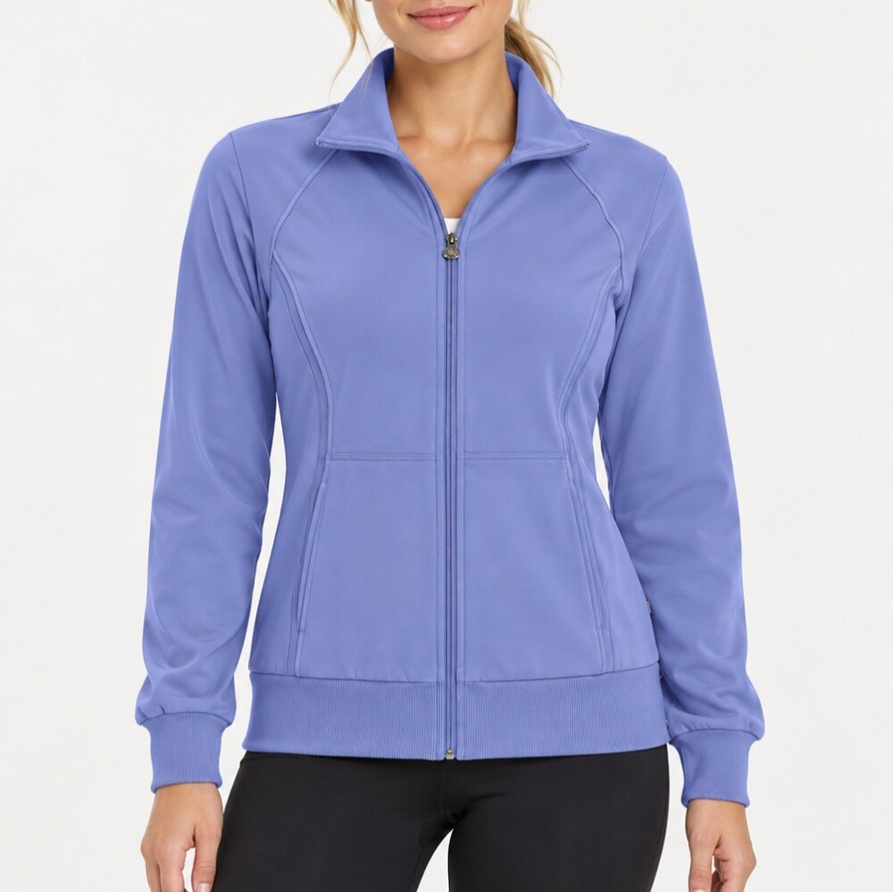 Cherokee Infinity Women's 2-Pocket STRETCH Warm-Up Scrub Jacket
